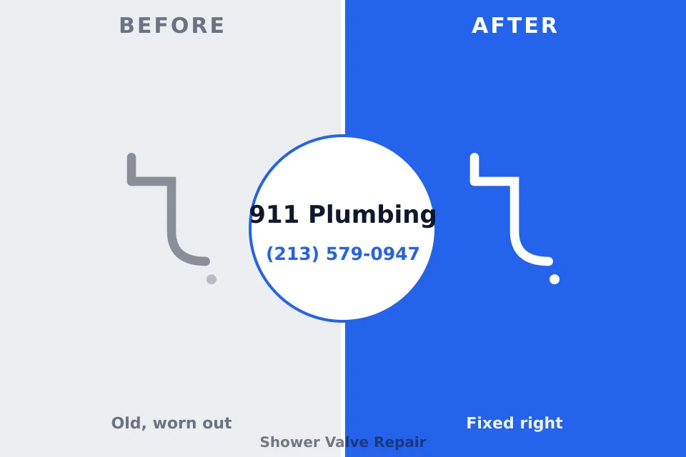 Before and after: plumbing company Panthersville, GA